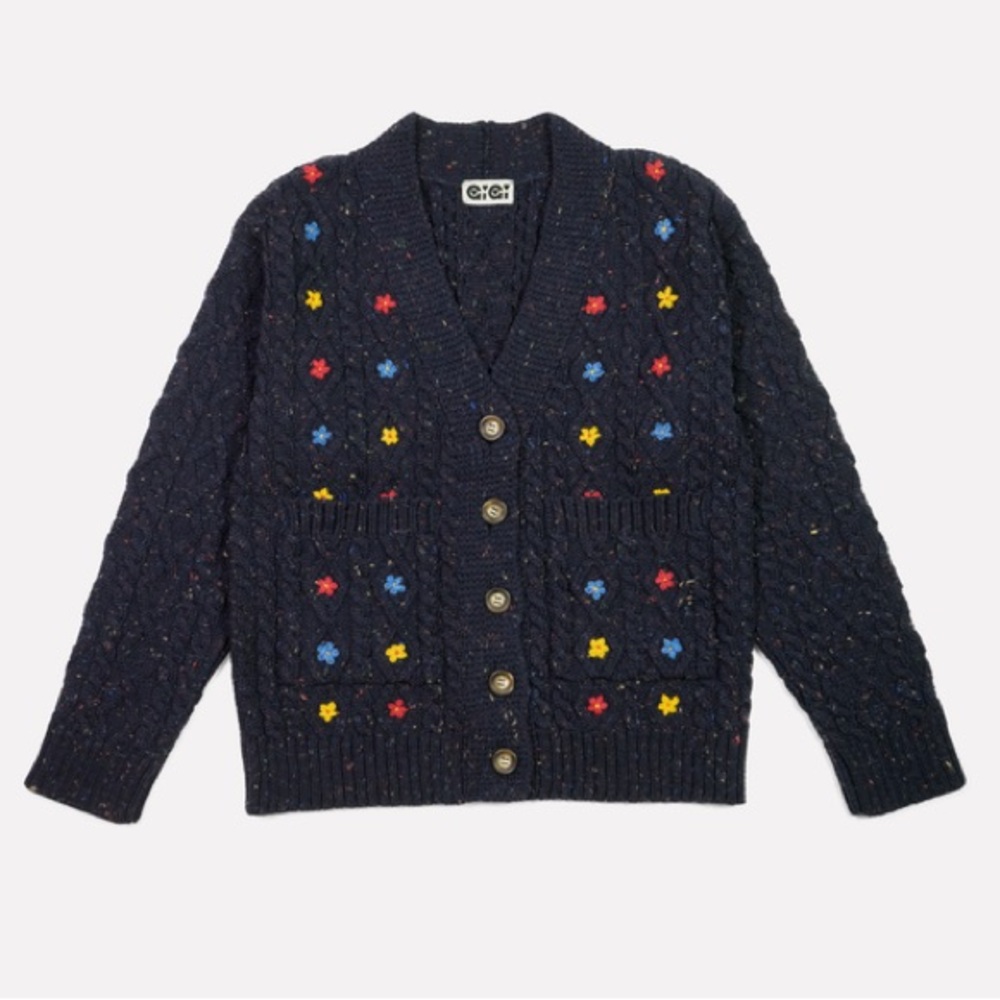 Garmentory Gigi Knitwear Wildflower Cardigan